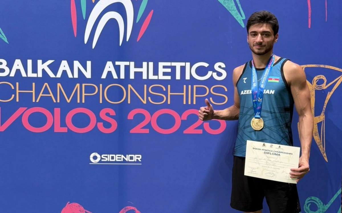 Azərbaycanlı yüngül atlet qızıl medal qazandı - FOTO