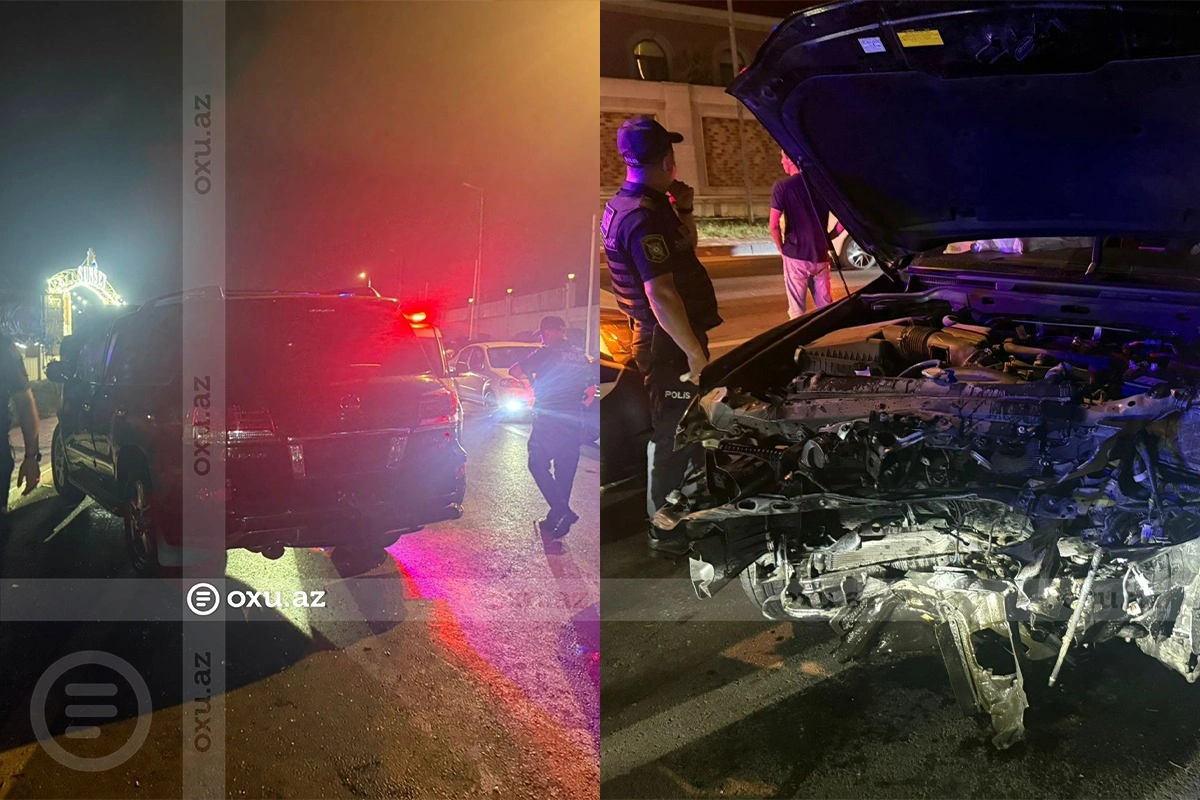 В Сумгайыте столкнулись Lexus и KIA: есть погибшая и пострадавший-ВИДЕО-ФОТО