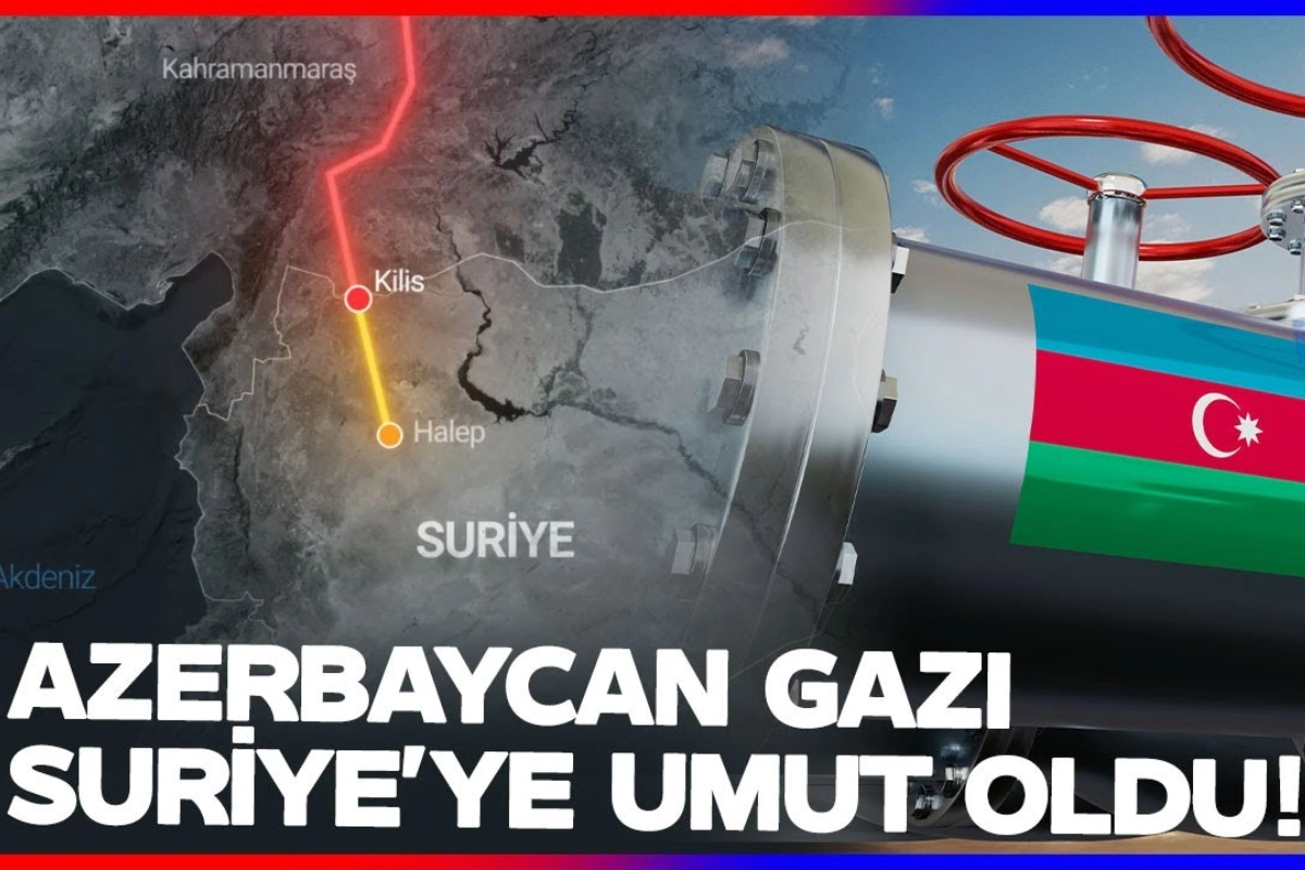Azərbaycanın təbii qazı Suriya üçün ümid oldu - VİDEO