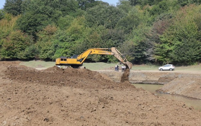 Viləşçay su anbarının qanunsuz zəbt edilməsixa0aşkar edildi - FOTO