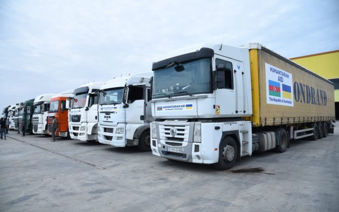 Azərbaycandan Ukraynaya növbəti humanitar yardımxa0yola salınır