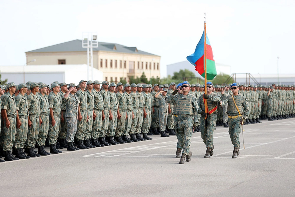 Azərbaycan Ordusunda andiçmə mərasimləri keçirilib