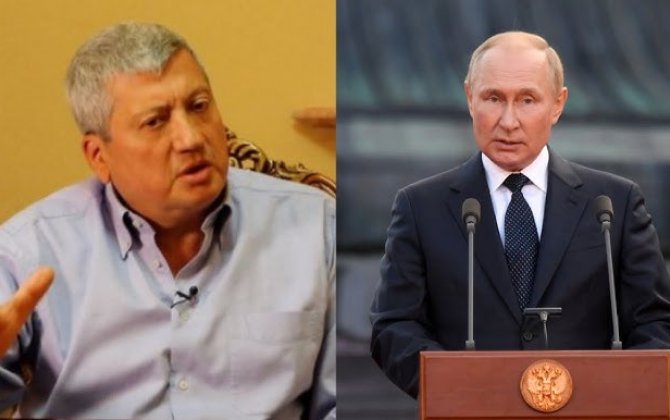 “Putin 30 milyon sakininin hələ də normal tualeti olmayan Rusiya üçün “qalib” obrazı yaratmağa çalışır...”