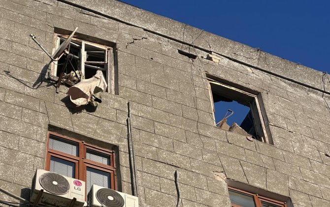 Partlayış olan binanın sakinlərinə kirayə pulu veriləcək