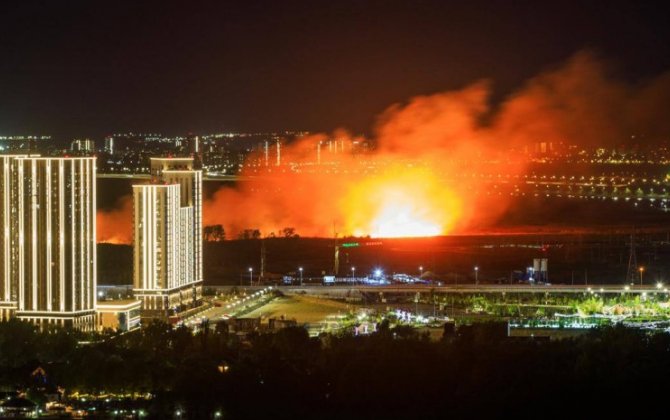 Rostov şəhərində azı 3 partlayış oldu və güclü yanğın başladı...-FOTO+VİDEO