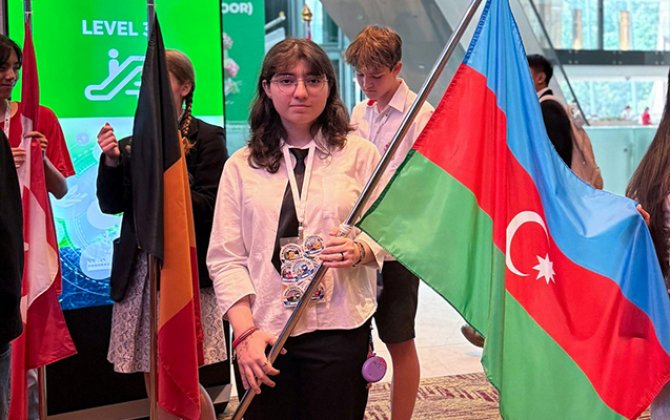 Aygün Bəylərin qızı beynəlxalq yarışda medallar qazandı- FOTO/VİDEO