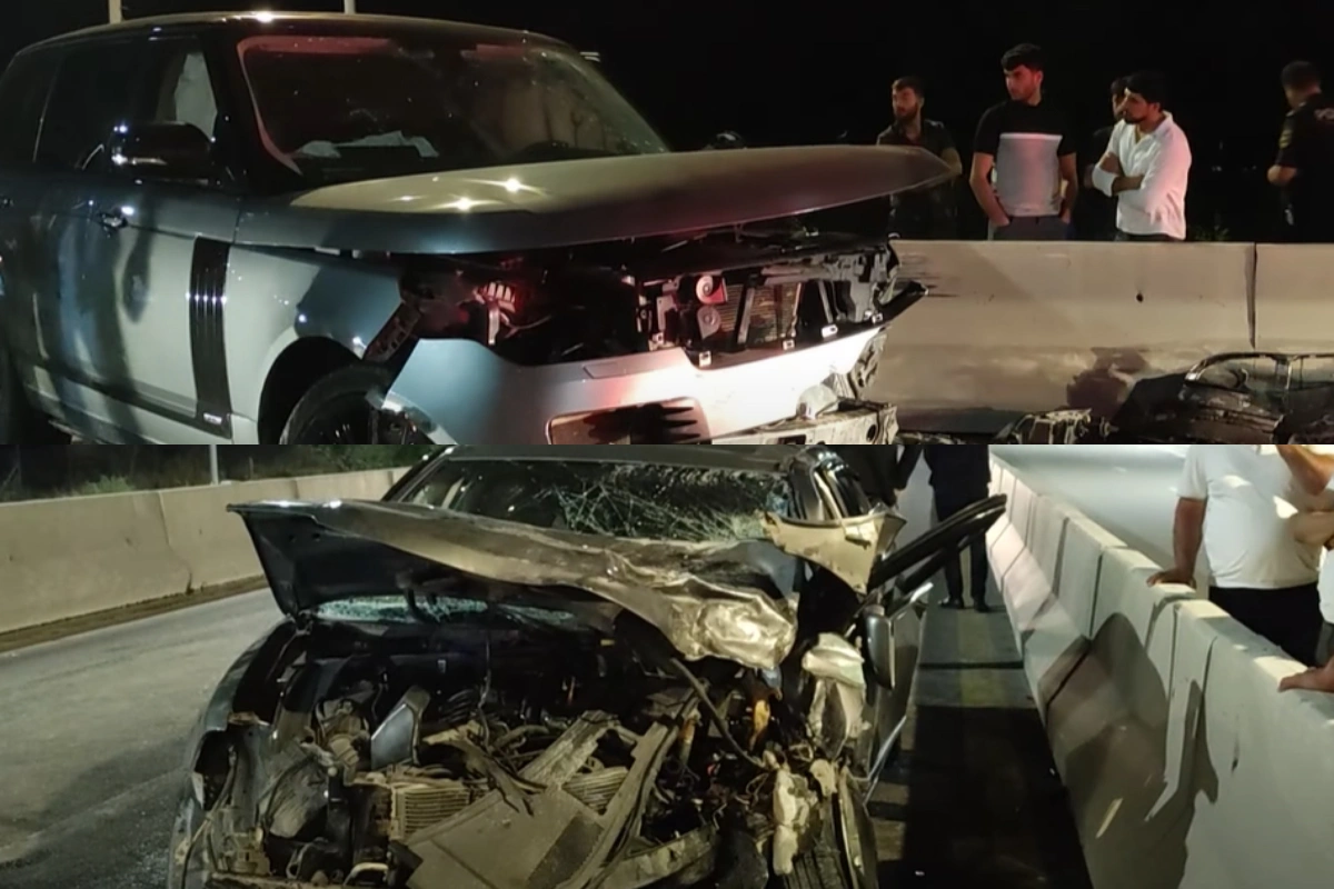 Тяжелое ДТП в Хачмазском районе: погиб водитель Range Rover
