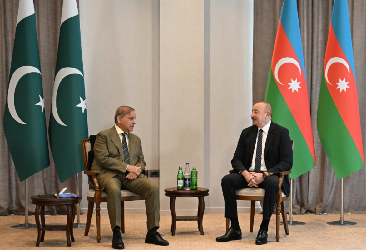 Azərbaycan Prezidenti Pakistanın Baş naziri ilə görüşdü - YENİLƏNİB