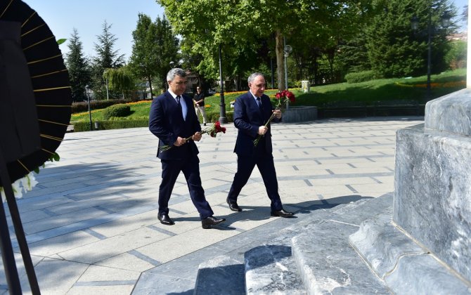 Kamran Əliyev və İnam Kərimov Türkiyədə səfərdə olub - FOTOLAR