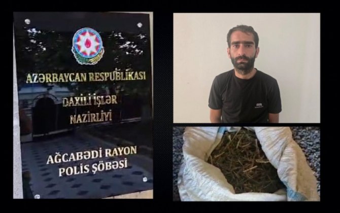 Ağcabədidə narkotik satmaq istəyən şəxs tutuldu