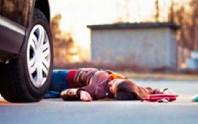 Maştağada 34 yaşlı qadını maşını vuraraq öldürdü