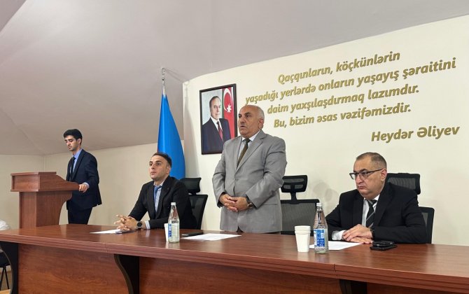 Vəngli sakinləri mina təhlükəsi ilə bağlı maarifləndirildi - FOTOLAR
