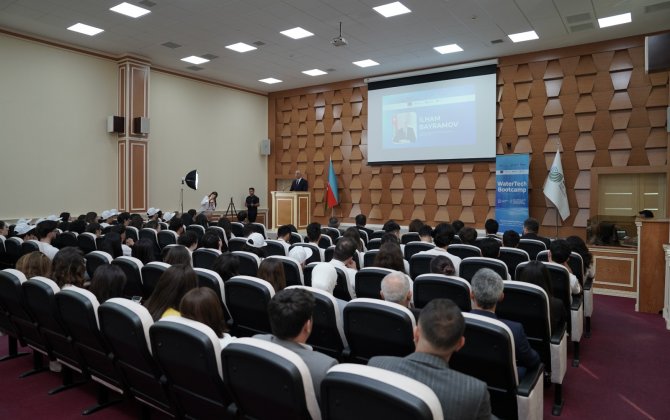 ADSEA-da “WaterTech Bootcamp”ın açılış mərasimi keçirilib - FOTO