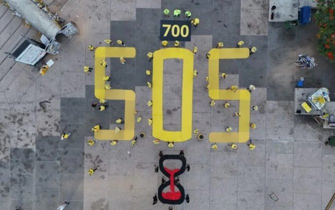 Putinin 71-ci ad günündən keçən 700-cü gündə İsraildəki etiraz aksiyasında 