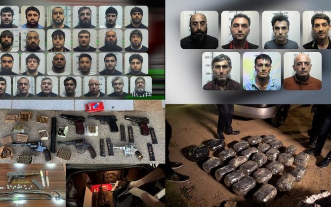Baş idarə Bakıda və bölgələrdə əməliyyat keçirdi, 20 nəfər saxlanıldı - VİDEO