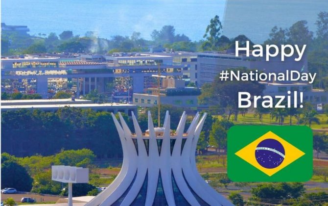 Azərbaycan XİN Braziliyanı təbrik edib