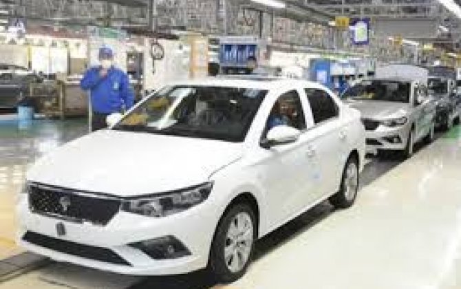 Производство легковых автомобилей в Иране сократилось