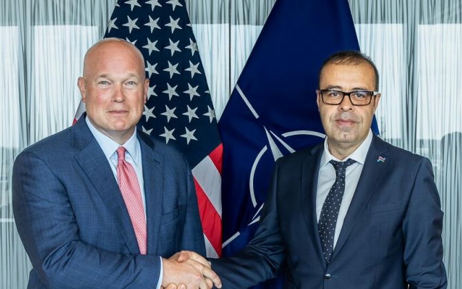 Cəfər Hüseynzadə ABŞ-nin NATO-dakı daimi nümayəndəsi ilə görüşdü - FOTO