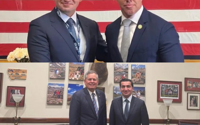 Гаджиев провёл переговоры с конгрессменом и сенатором США о будущем отношений
