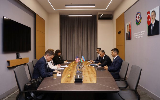 Azərbaycan və ABŞ Zəngəzur dəhlizi ilə bağlı əməkdaşlıq imkanlarını nəzərdən keçirib