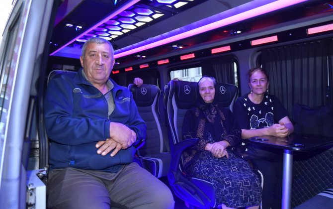 Şuşakənd və Qırmızı bazar qəsəbəsinə köç karvanı yola salınıb - FOTO
