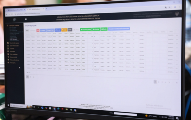 Bioloji aktiv qida məhsullarının qeydiyyat prosesi elektronlaşdırılır
