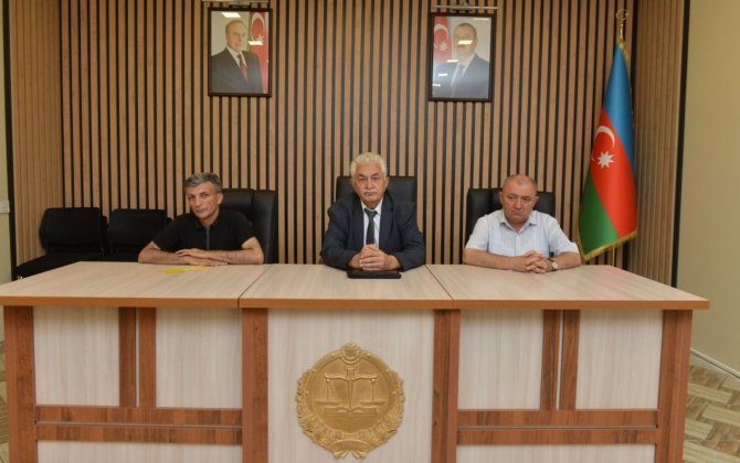 Məhkumlarla görüşlər keçirildi - FOTOLAR