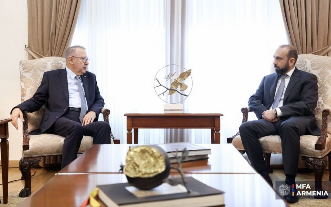 Ararat Mirzoyan Sərdar Kılıçı qəbul edib