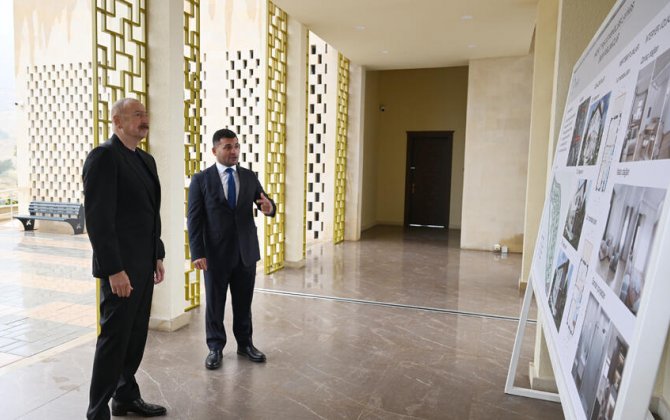 Hadrut qəsəbəsində inşa edilmiş məscidin açılışı oldu - FOTO