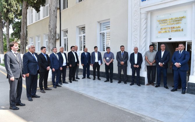 Gəncə şəhərinin su təchizatına baxış keçirilib - FOTO/VİDEO
