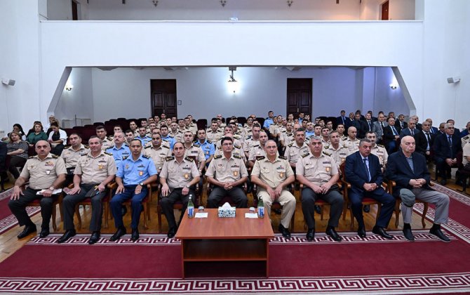 Hərbi təhsil müəssisələrində “Bilik günü” və andiçmə mərasimləri keçirilib - FOTO