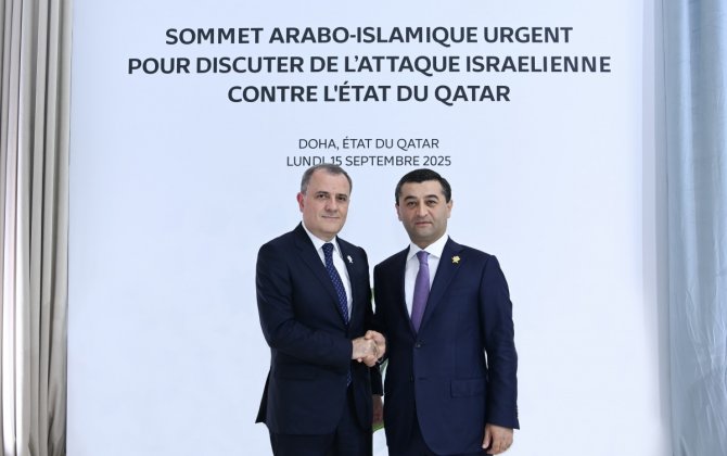 Ceyhun Bayramov özbəkistanlı həmkarı Baxtiyor Saidov ilə görüşüb