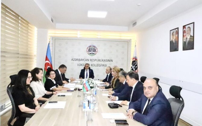 Vəkillər Kollegiyası Rəyasət Heyətinin növbəti iclası keçirildi