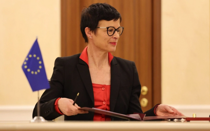 Marta Kos Azərbaycandan sonra Ermənistana gedəcək