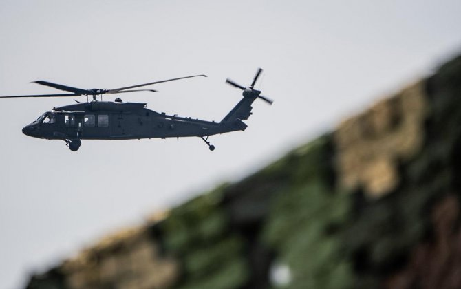 Возле военный базы в штате Вашингтон разбился вертолет