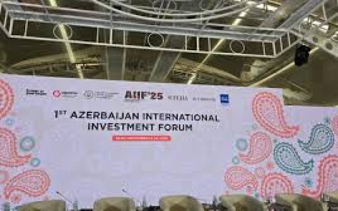 Bakıda 1-ci Azərbaycan Beynəlxalq İnvestisiya Forumu keçirilir