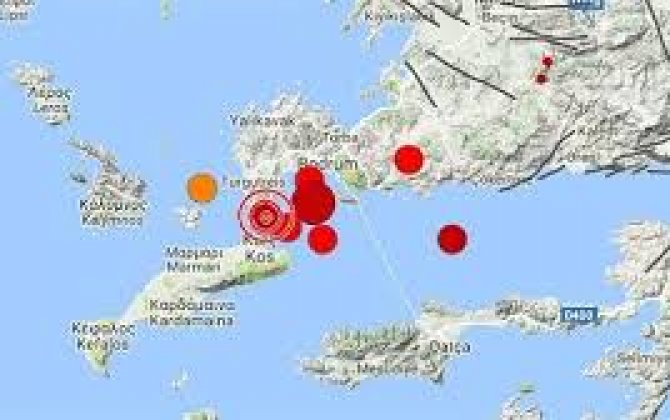 İzmir sahillərində güclü zəlzələ oldu