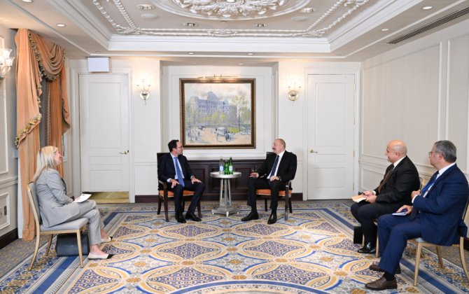 “Blackstone” şirkətinin Azərbaycanla əməkdaşlığın genişləndirilməsində maraqlı olduğu qeyd edilib - FOTO