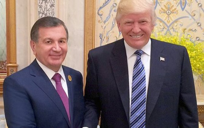 Трамп поздравил Мирзиёева с «отличным соглашением»