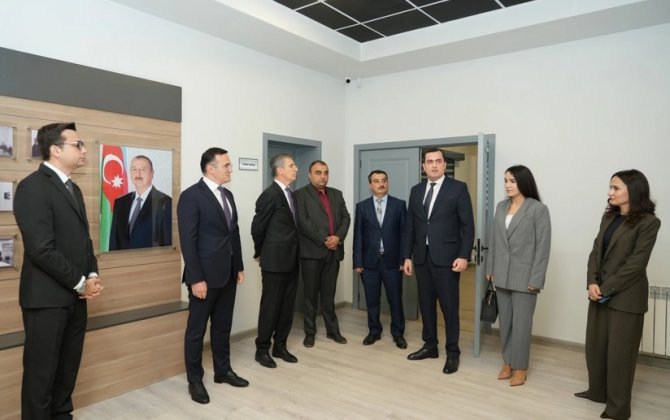 Sosial Tədqiqatlar Mərkəzinin rəhbərliyi Ədliyyə Nazirliyinin Çağrı Mərkəzində olub