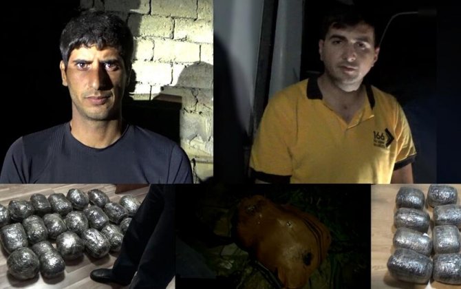 Baş idarədən növbəti əməliyyat: 30 kiloqram narkotik vasitə aşkarlandı - VİDEO