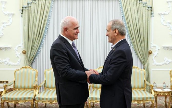 Pezeşkianla Mustafayev nəyi müzakirə ediblər?