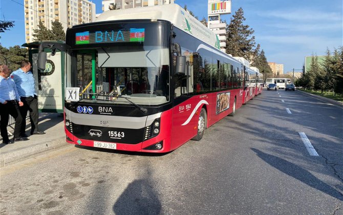 В Баку запускается регулярный автобусный маршрут №340