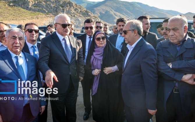 Şahin Mustafayev Araz dəhlizində görülən işlərlə tanış oldu - FOTO