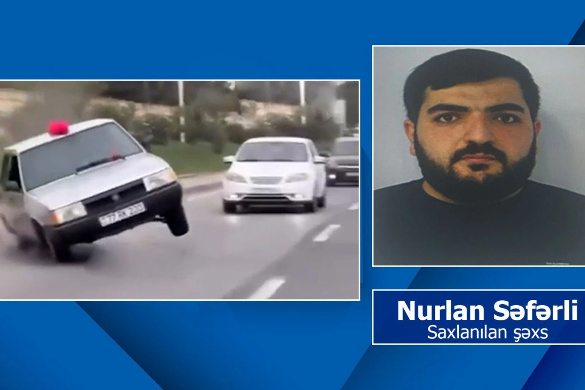 Toy karvanında avtoxuliqanlıq edən sürücü həbs olundu