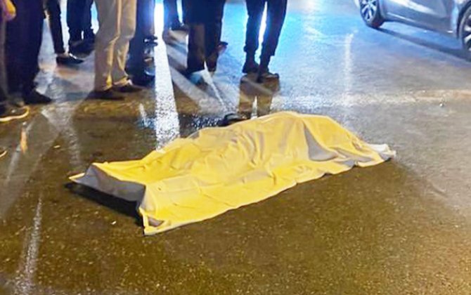Piyadanı vuran sürücü hadisə yerindən qaçdı