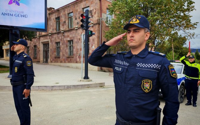 Azad olunan torpaqlarda şəhidlərimizin ruhuna ehtiram -  FOTO