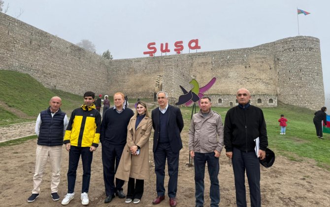 Çili senatorları Şuşa və Xankəndidə olublar - FOTO