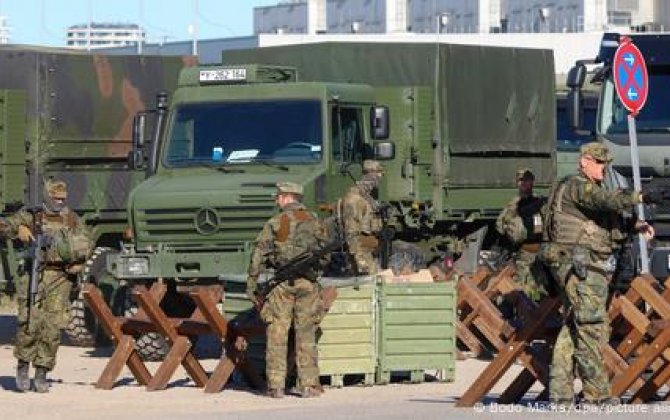 Армия ФРГ провела крупнейшие учения в Гамбурге