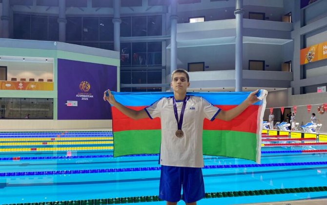Azərbaycanın idmançısı III MDB Oyunlarında bürünc medal qazandı